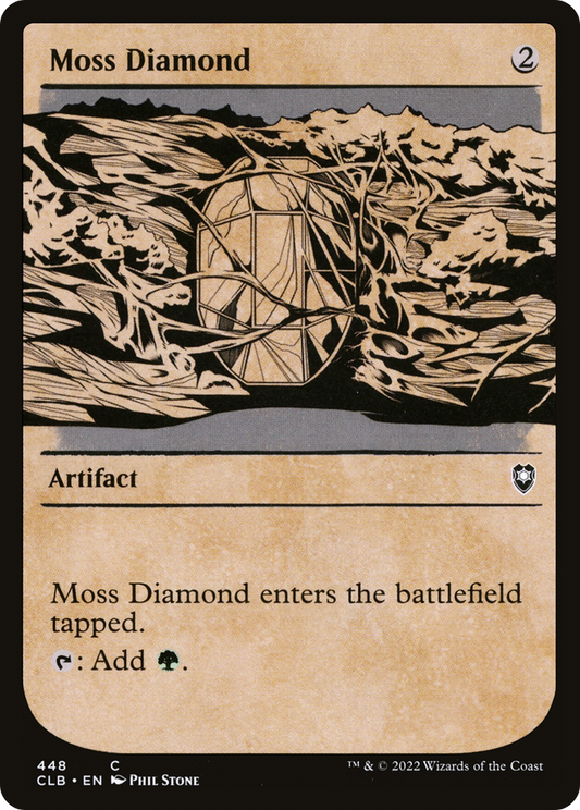 Moss Diamond (448) (Showcase) - Foil