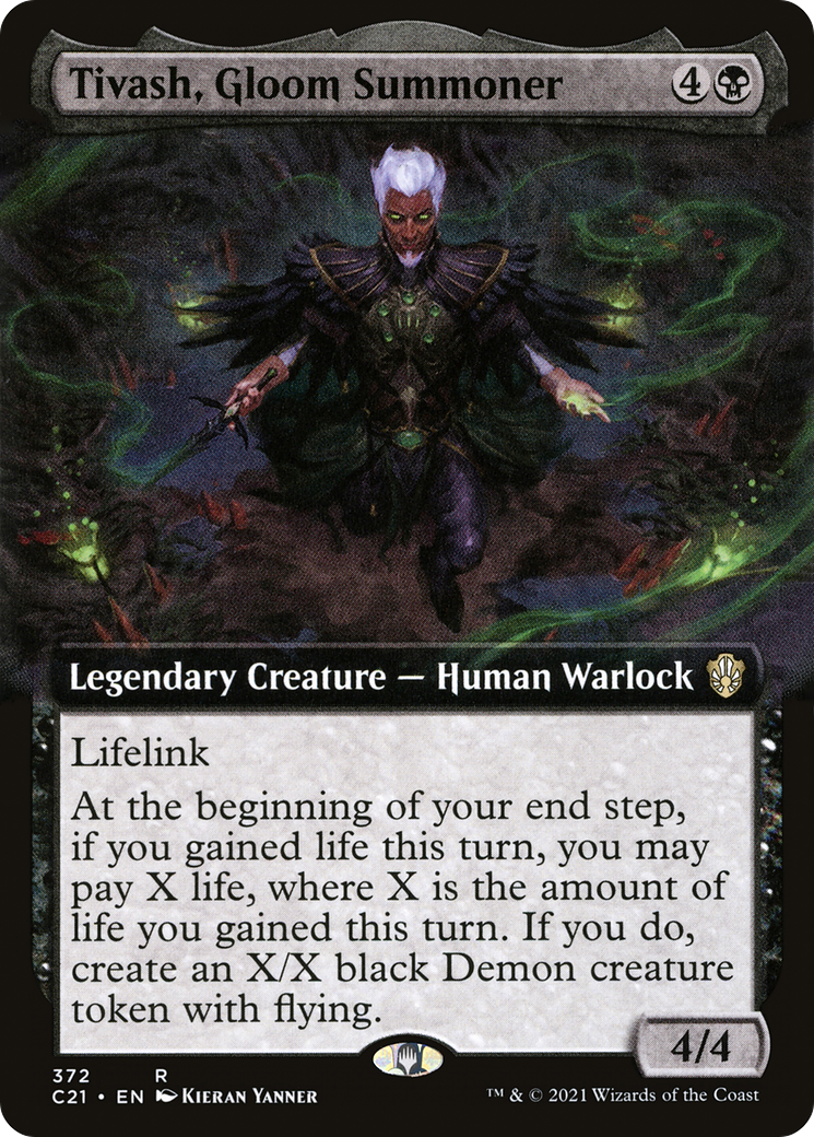 Tivash, Gloom Summoner (372) (Extended Art)