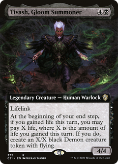 Tivash, Gloom Summoner (372) (Extended Art)