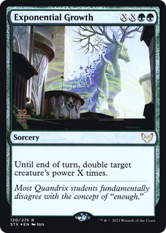 Exponential Growth (130) (Prerelease) - Foil