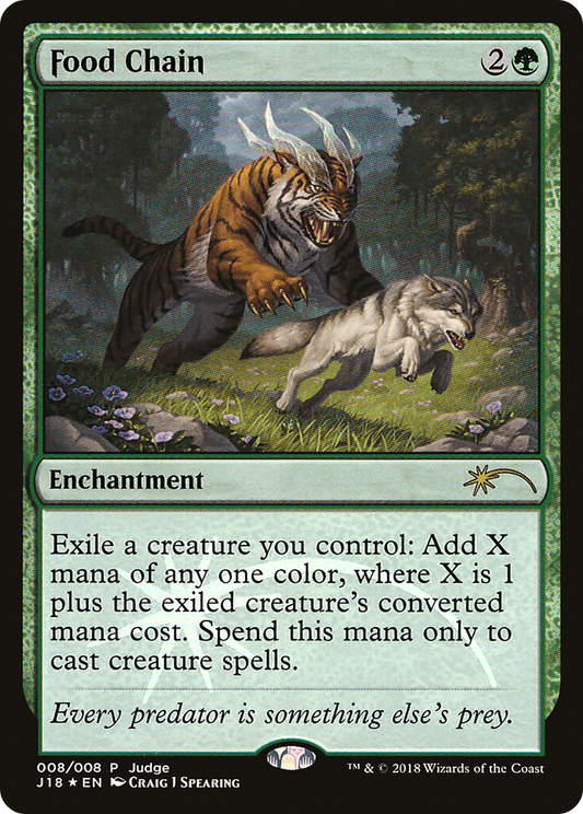 Food Chain (008) (Judge) - Foil