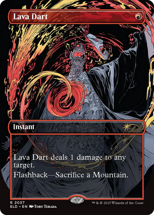 Lava Dart (2037) (Borderless) - Foil