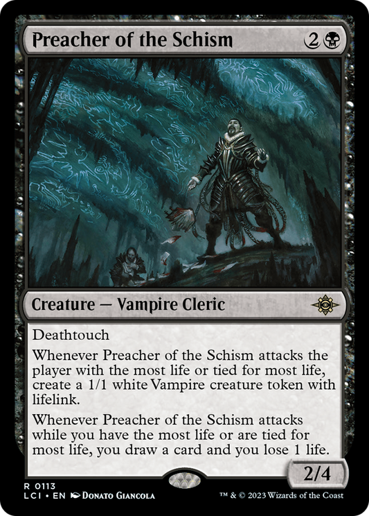 Preacher of the Schism - Foil