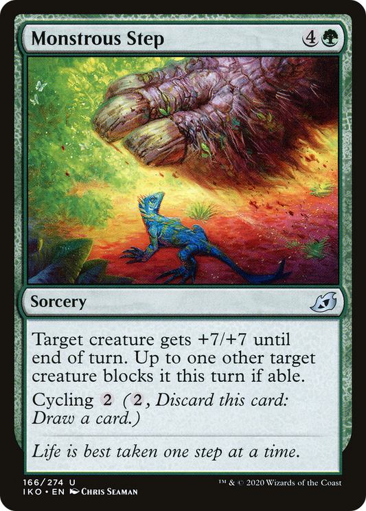 Monstrous Step - Foil
