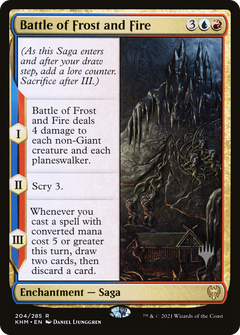 Battle of Frost and Fire (204) (Promo Pack) - Foil