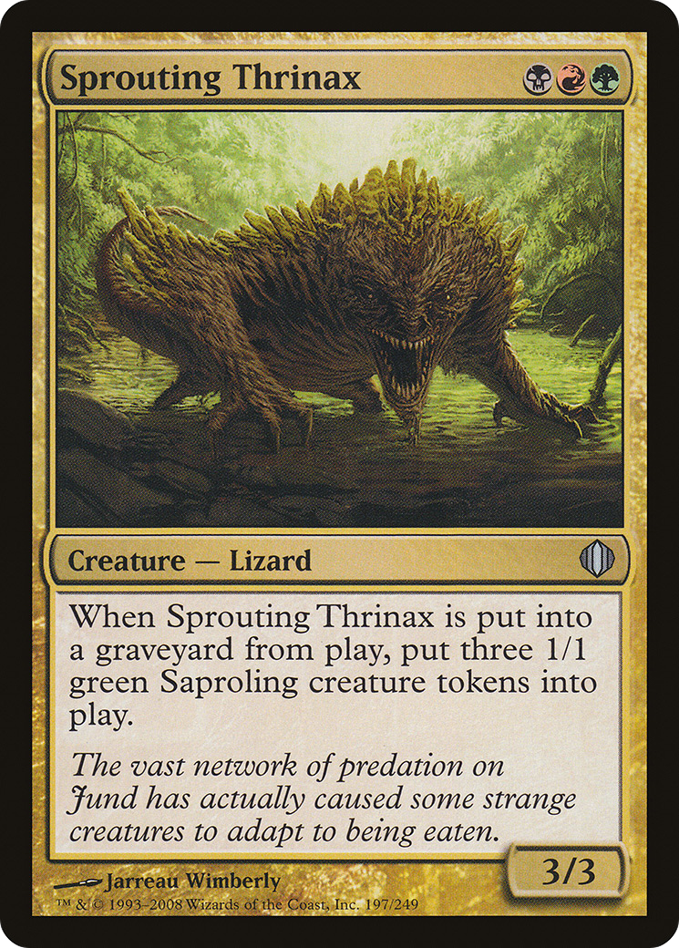 Sprouting Thrinax - Foil
