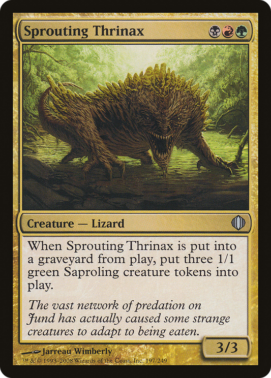 Sprouting Thrinax - Foil