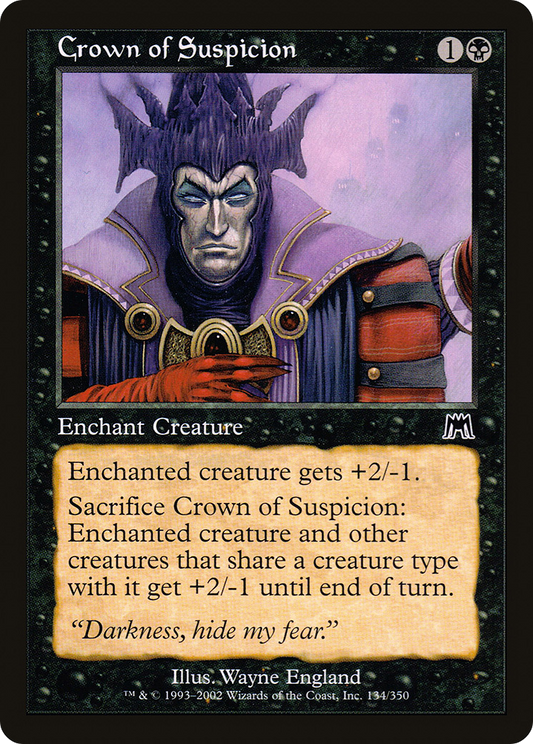 Crown of Suspicion - Foil