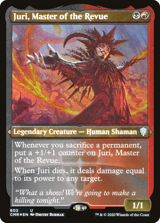Juri, Master of the Revue - Foil Etched