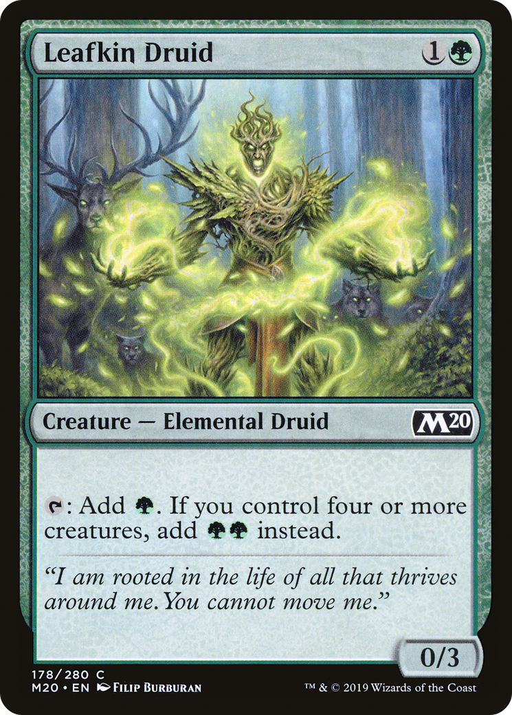 Leafkin Druid - Foil