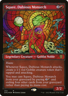 Squee, Dubious Monarch (332) (Showcase) - Textured Foil