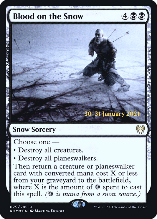 Blood on the Snow (079) (Prerelease) - Foil