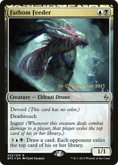 Fathom Feeder (203) (Prerelease) - Foil