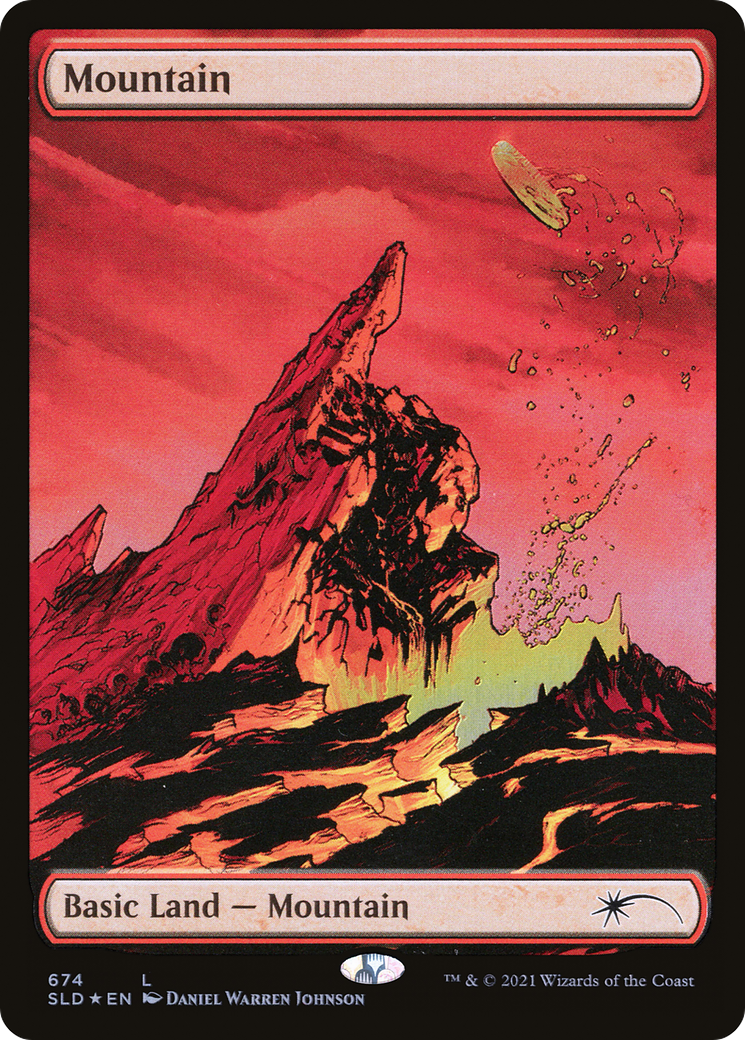 Mountain (674) (Textless) - Foil