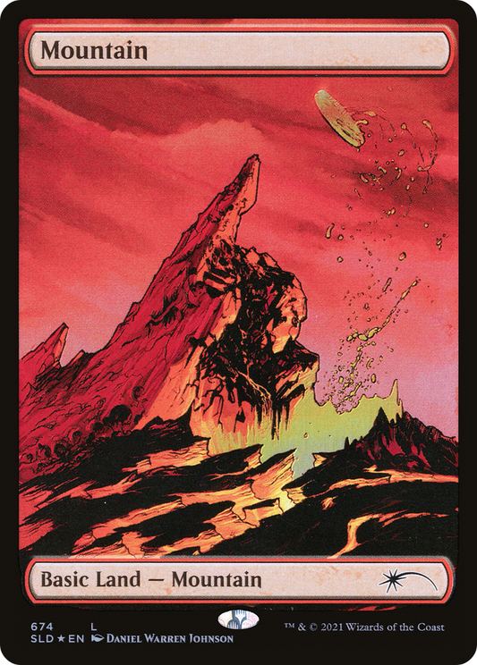 Mountain (674) (Textless) - Foil