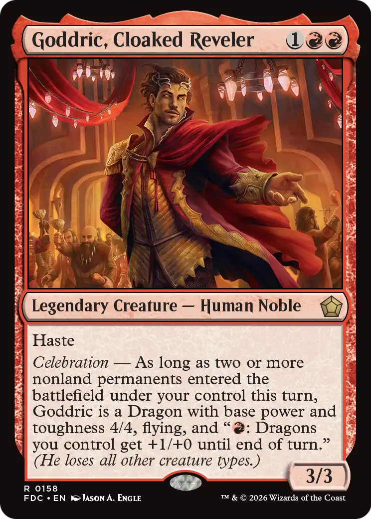 Goddric, Cloaked Reveler (FDC)