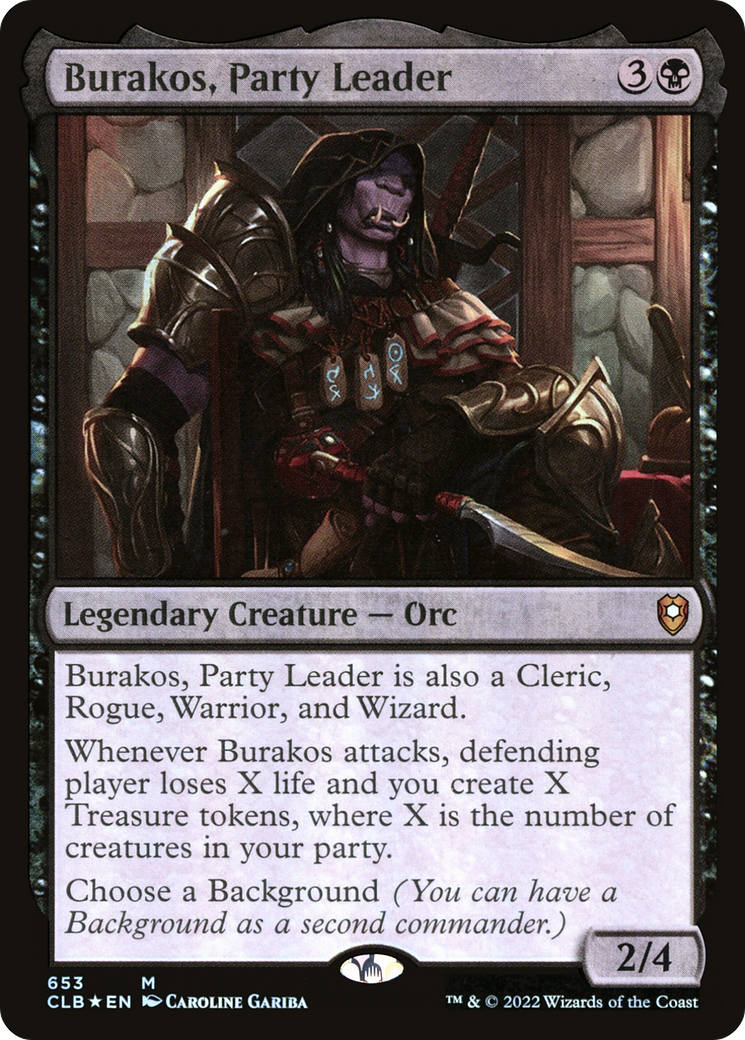 Burakos, Party Leader - Foil