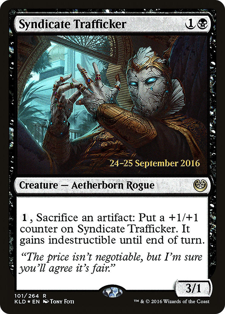 Syndicate Trafficker (101) (Prerelease) - Foil