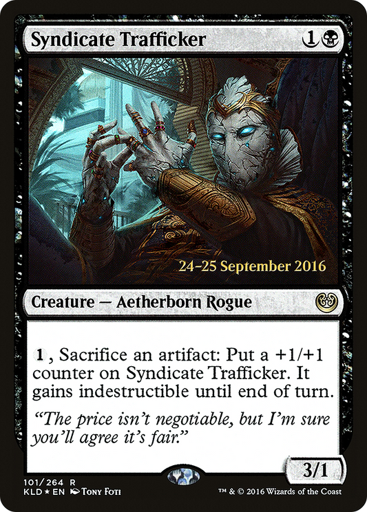 Syndicate Trafficker (101) (Prerelease) - Foil