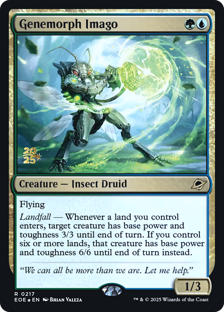 Genemorph Imago (0217) (Prerelease) - Foil