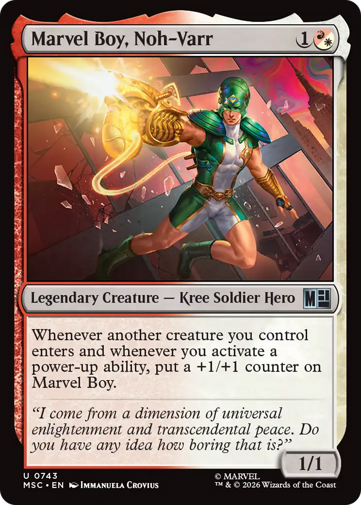 Marvel Boy, Noh-Varr (MSC) - Foil