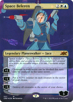 Space Beleren (527) (Borderless) - Galaxy Foil