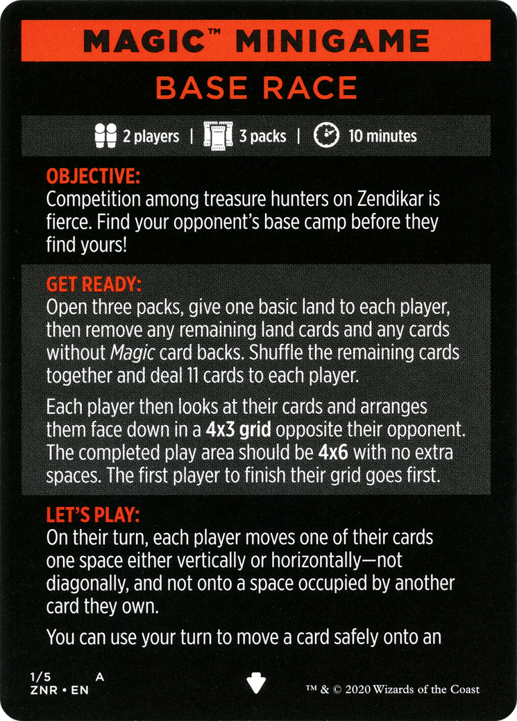 Magic Minigame: Base Race (MZNR)