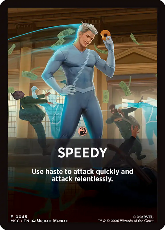 Speedy (0045) (Theme Card) (FMSC)