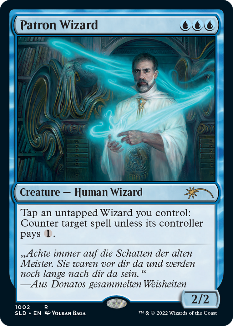 Patron Wizard (1002) - Foil