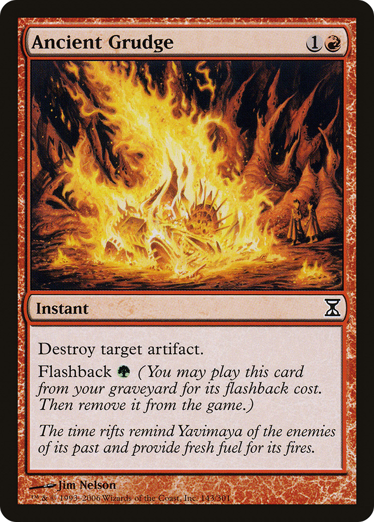 Ancient Grudge - Foil