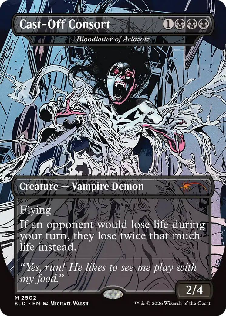 Cast-Off Consort [Bloodletter of Aclazotz] (2502) (Borderless) (SLD)