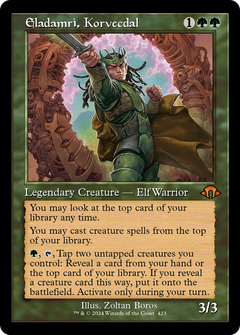 Eladamri, Korvecdal (0423) (Retro Frame) - Foil