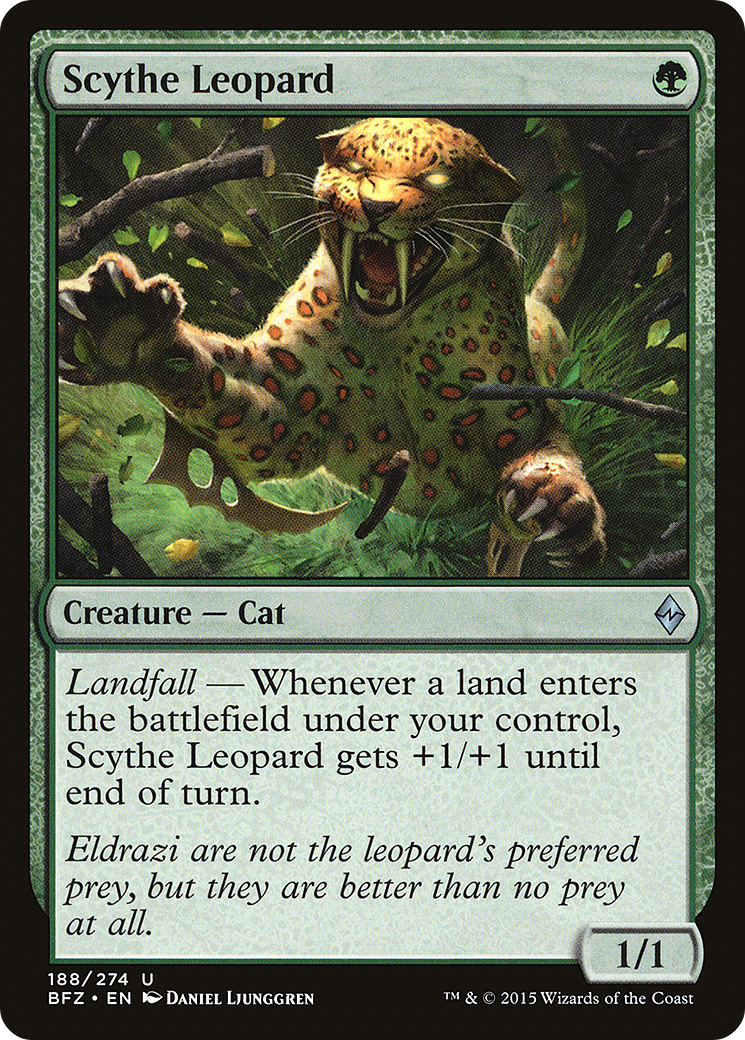 Scythe Leopard - Foil