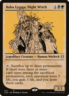 Baba Lysaga, Night Witch (414) (Showcase)