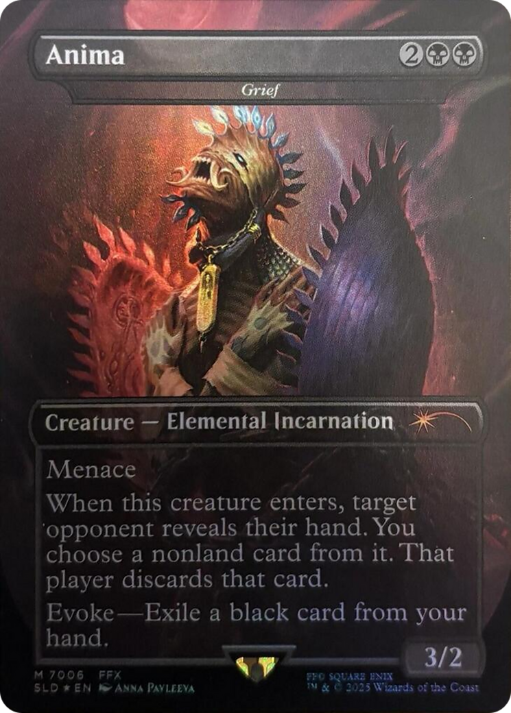 Anima [Grief] (7006) (Borderless) - Foil