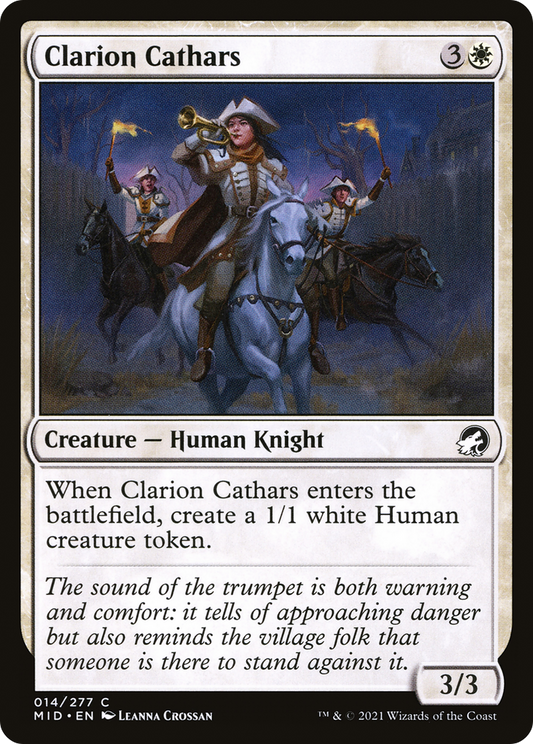 Clarion Cathars - Foil