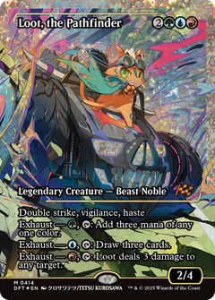 Loot, the Pathfinder (0414) (Showcase) - Fracture Foil