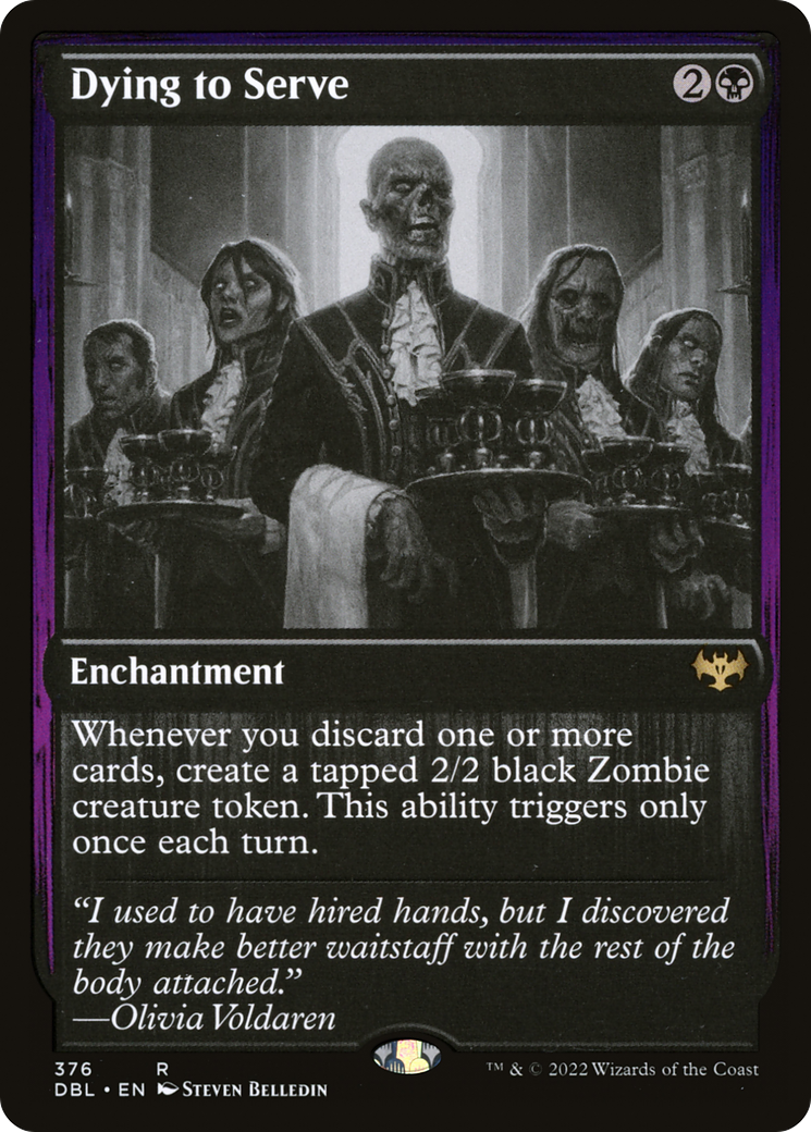 Dying to Serve - Foil