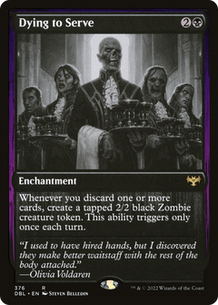 Dying to Serve - Foil