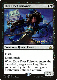 Dire Fleet Poisoner (068) (Prerelease) - Foil