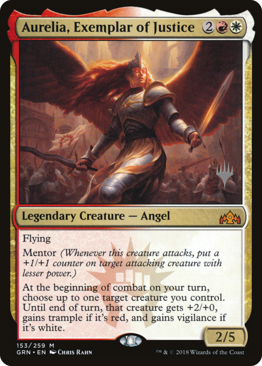 Aurelia, Exemplar of Justice (153) (Promo Pack)