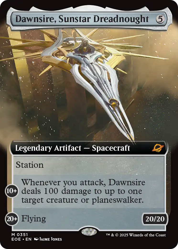 Dawnsire, Sunstar Dreadnought (0351) (Extended Art)