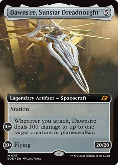 Dawnsire, Sunstar Dreadnought (0351) (Extended Art) - Foil
