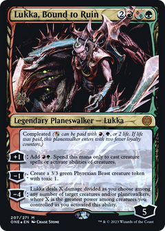 Lukka, Bound to Ruin (207) (Prerelease) - Foil