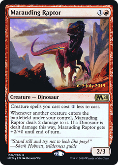 Marauding Raptor (150) (Prerelease) - Foil