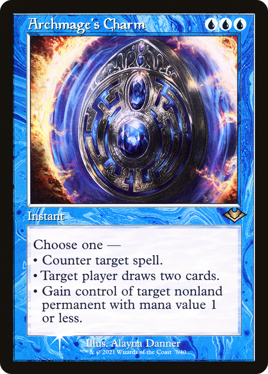 Archmage's Charm (007) (Retro Frame) - Foil Etched