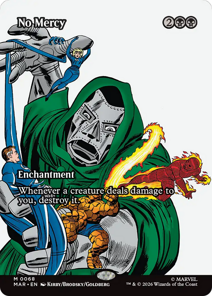 No Mercy (0068) (Borderless) (MAR) - Foil