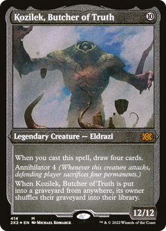 Kozilek, Butcher of Truth - Foil Etched