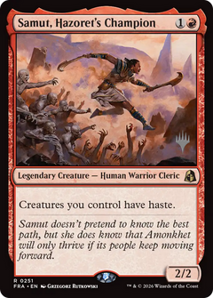 Samut, Hazoret's Champion (0251) (Promo Pack) (PFRA)