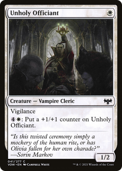 Unholy Officiant